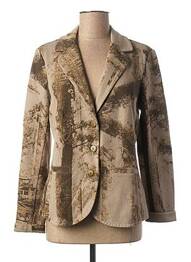 Blazer fausses poches beige SANDWICH femme