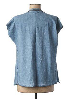 Veste casual coupe droite bleu ANNA SCOTT femme