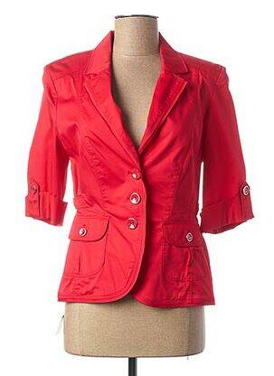 Blazer poches rouge GERRY WEBER femme