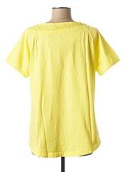 T-shirt jaune SANDWICH pour femme seconde vue