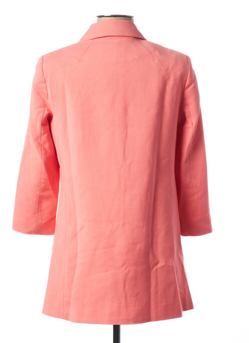 Manteau long rose KOCCA pour femme