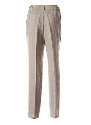 Pantalon coupe droite taille haute gris TELMAIL femme