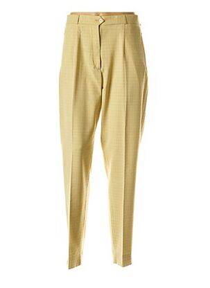 Pantalon poches taille haute vert NOLWENN femme