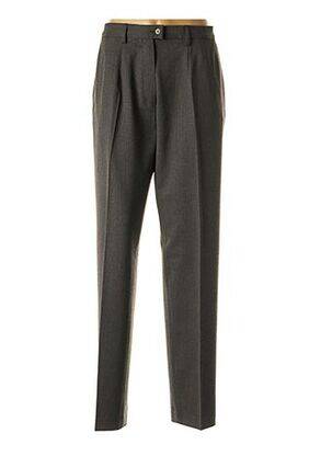 Pantalon coupe droite taille haute gris KIPLAY femme