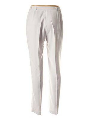 Pantalon coupe droite taille haute gris MARYVET femme