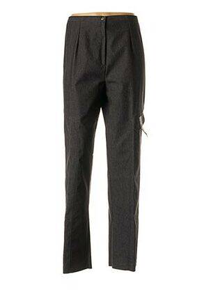 Pantalon taille haute taille haute noir SAINT CHARLES femme