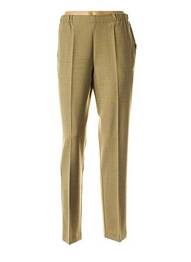 Pantalon poches taille haute vert MARYVET femme