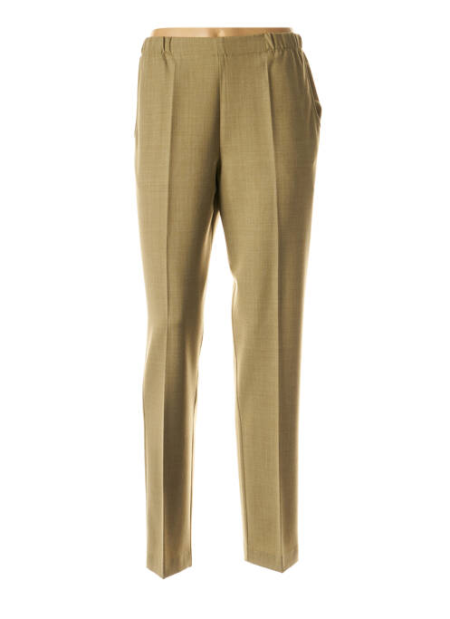 Pantalon poches taille haute vert MARYVET femme