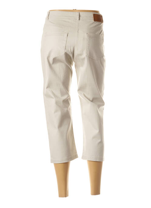 Pantacourt gris CLAUDE DE SAIVRE pour femme