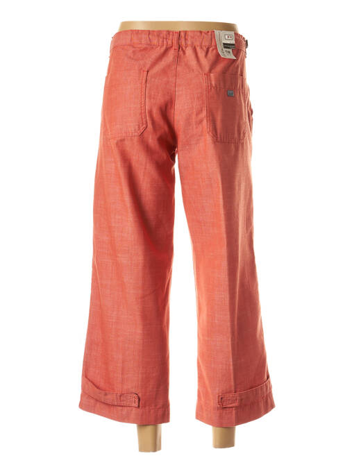 Pantacourt orange LAITA pour femme