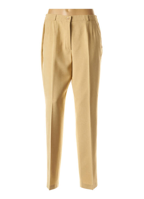 Pantalon beige BRIGITTE SAGET pour femme