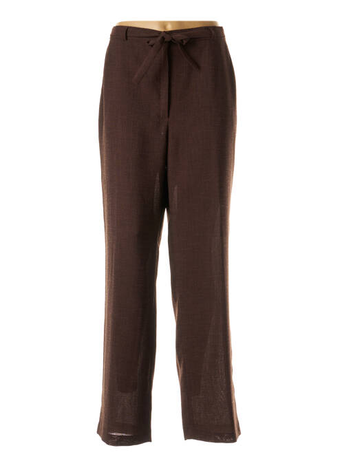 Pantalon marron MARYVET pour femme