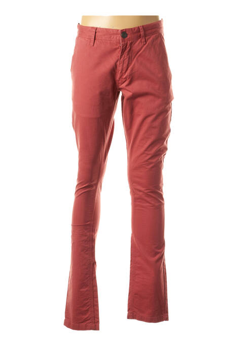 Pantalon slim rouge IZAC pour homme