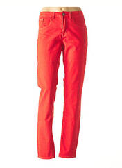 Pantalon droit orange CREAM pour femme seconde vue