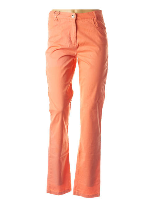 Pantalon slim orange THALASSA pour femme
