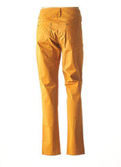 Pantalon slim jaune ZELI pour femme seconde vue