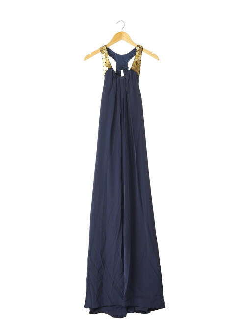 Robe longue bleu BCBGMAXAZRIA pour femme