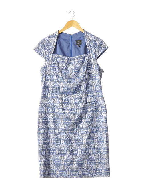 Robe mi-longue bleu ADRIANNA PAPELL pour femme