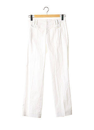 Pantalon flare taille normale taille normale blanc BOGNER femme