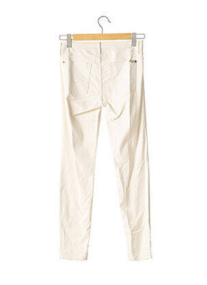 Pantalon slim taille normale taille normale beige 7 FOR ALL MANKIND femme