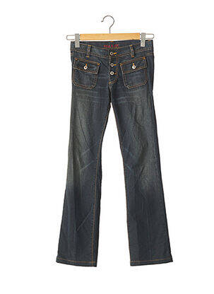 Jeans coupe droite taille basse taille basse bleu PAUL & JOE femme