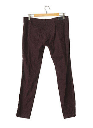 Pantalon slim taille basse taille basse violet GERARD DAREL femme