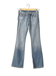 Jeans bootcut coupe bootcut taille basse bleu 7 FOR ALL MANKIND femme