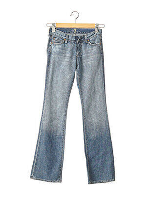Jeans bootcut coupe bootcut taille basse bleu 7 FOR ALL MANKIND femme