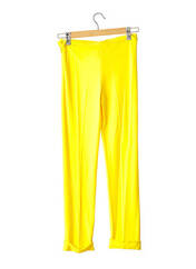 Pantalon droit jaune DIDIER PARAKIAN pour femme seconde vue