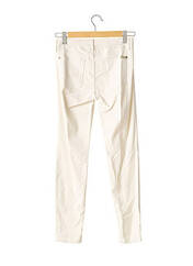 Pantalon slim beige 7 FOR ALL MANKIND pour femme seconde vue