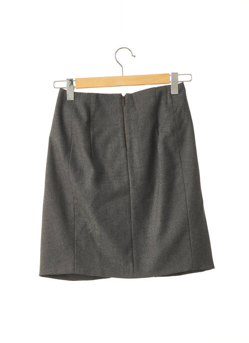 Jupe mi-longue gris GUNEX pour femme