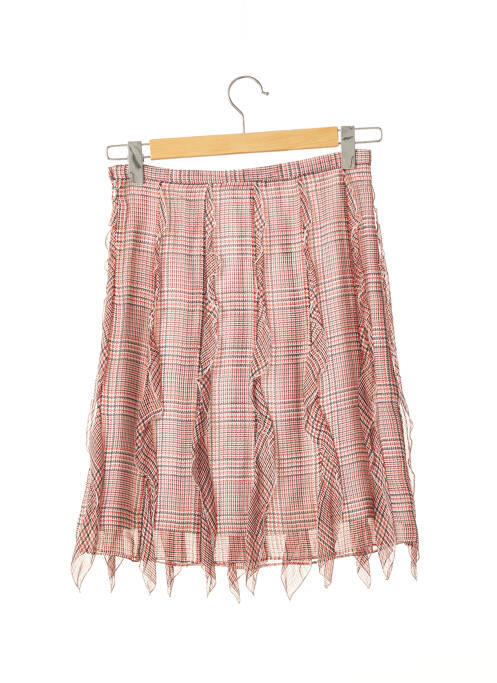 Jupe mi-longue rouge CACHAREL pour femme