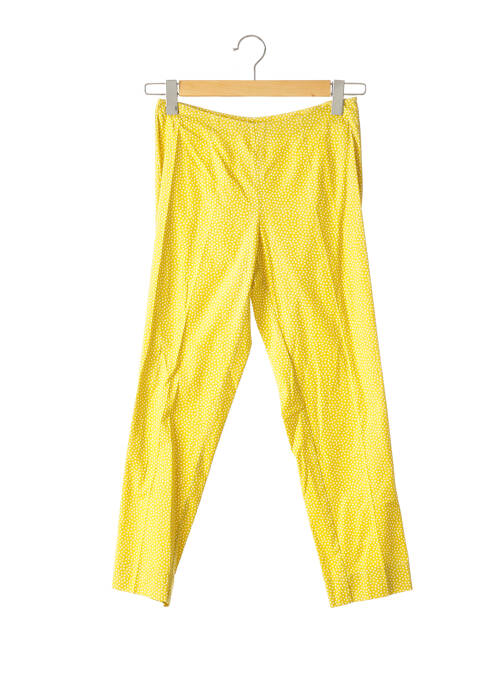 Pantalon droit jaune ROSSO 35 pour femme