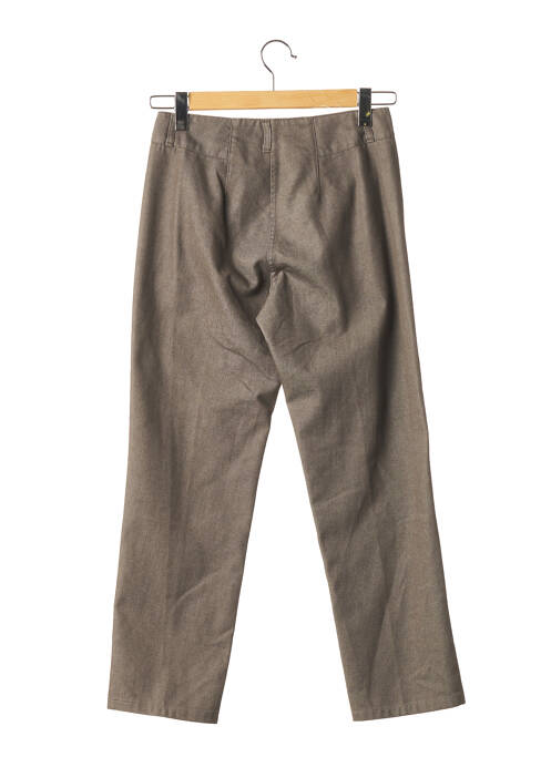 Pantalon droit marron SUGAR pour femme