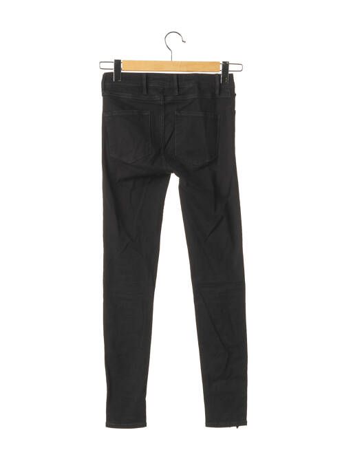 Pantalon slim noir SANDRO pour femme
