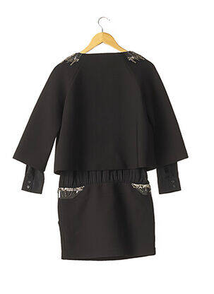 Ensemble robe manches 3/4 noir PATRIZIA PEPE FIRENZE femme