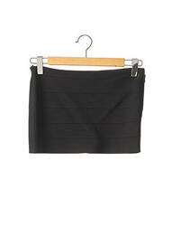 Top stretch sans manche noir HAUTE HIPPIE femme
