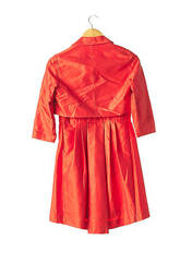 Ensemble robe orange ALBI DE CORBIAC pour femme seconde vue