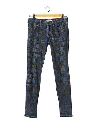 Jeans coupe slim slim taille basse bleu CURRENTE/ELLIOTT femme