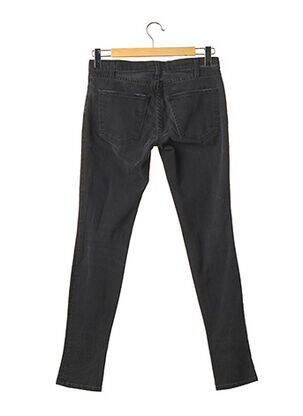 Jeans coupe slim slim taille basse noir CURRENTE/ELLIOTT femme