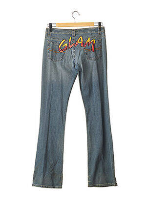 Jeans bootcut sélection denim taille basse bleu ANGELO MARANI femme
