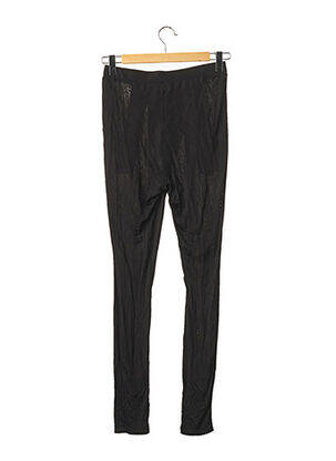 Pantalon droit stretch noir BY MALENE BIRGER femme