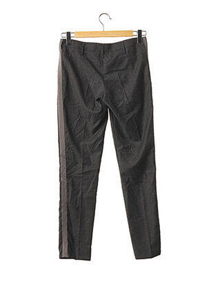 Pantalon droit stretch taille basse gris GUNEX femme