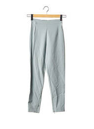 Pantalon 7/8 taille haute taille haute bleu STATE OF CLAUDE MONTANA femme