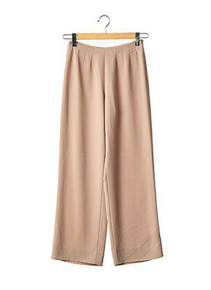 Pantalon large marron THIERRY MUGLER femme
