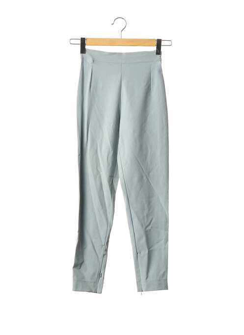 Pantalon 7/8 taille haute taille haute bleu STATE OF CLAUDE MONTANA femme