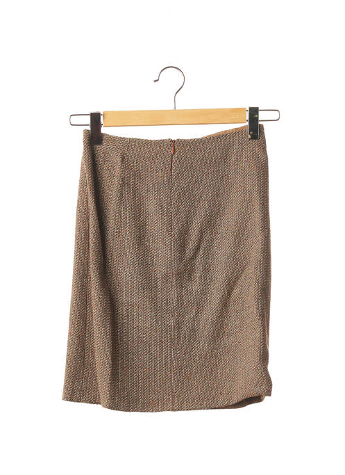 Jupe courte marron THIERRY MUGLER pour femme