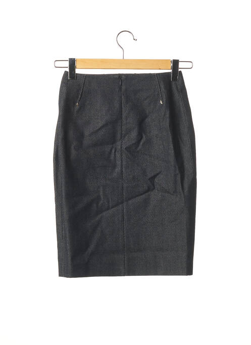 Jupe mi-longue bleu THIERRY MUGLER femme