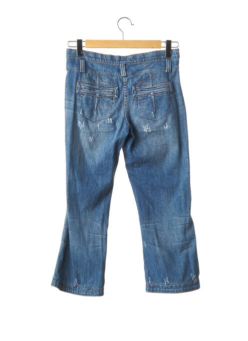 Pantacourt bleu ROBERTO CAVALLI pour femme