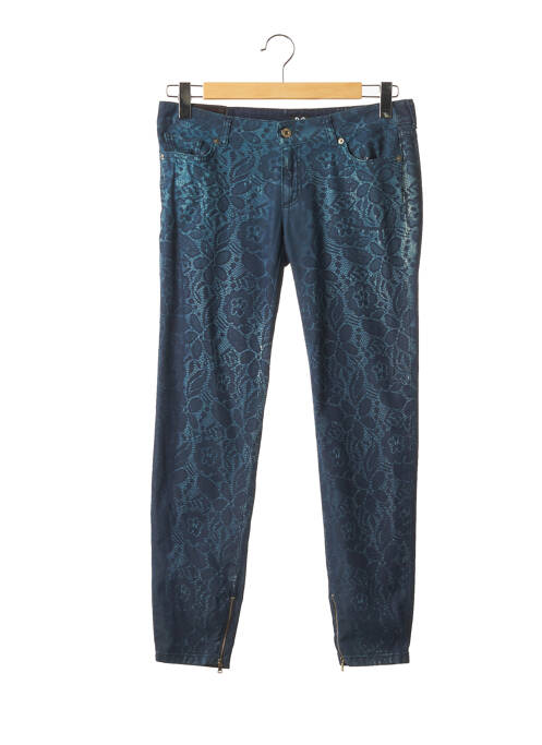 Pantalon 7/8 bleu DOLCE & GABBANA pour femme